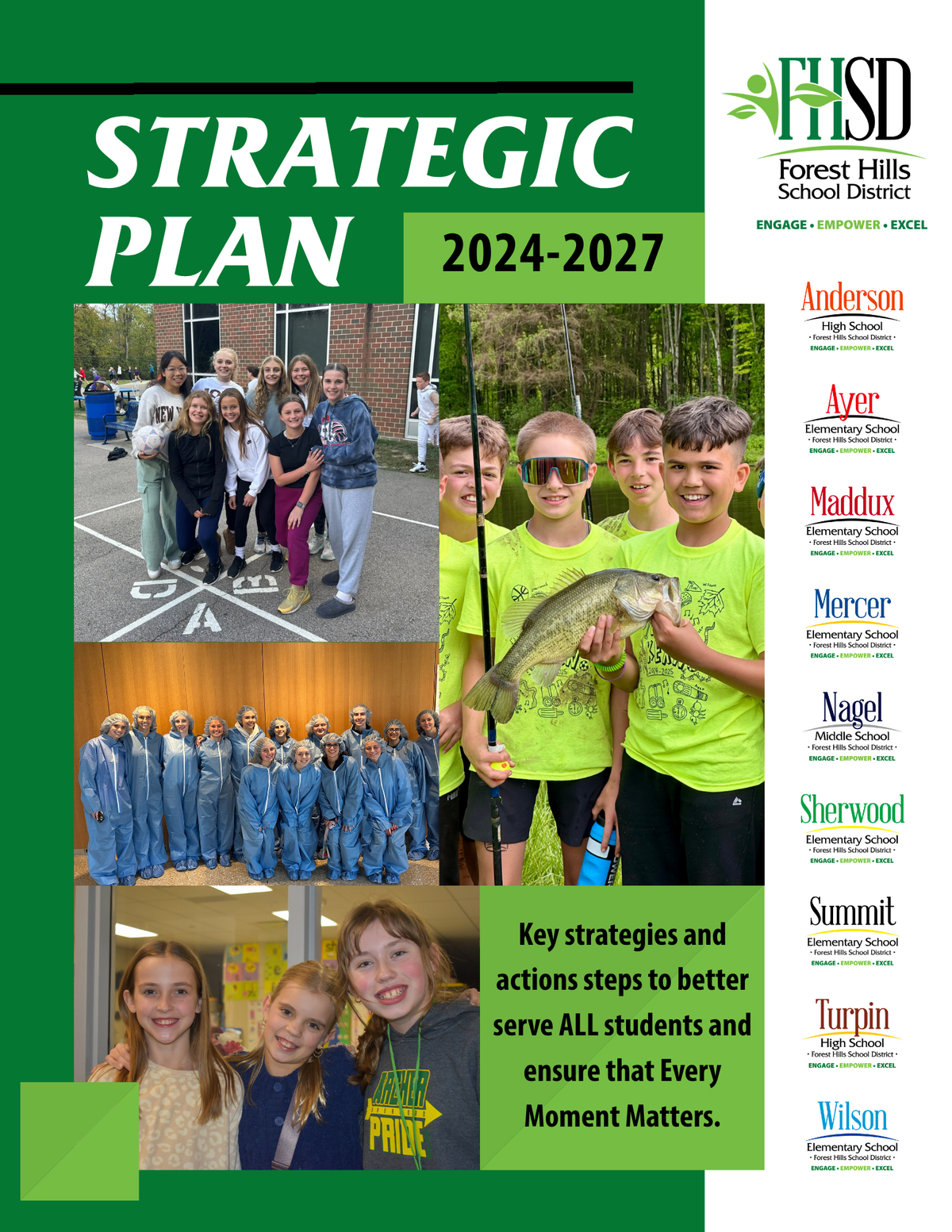cover image of the FHSD Strategic Plan 2024-2027 document